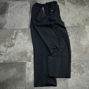 adidas side zip design wide nylon pants