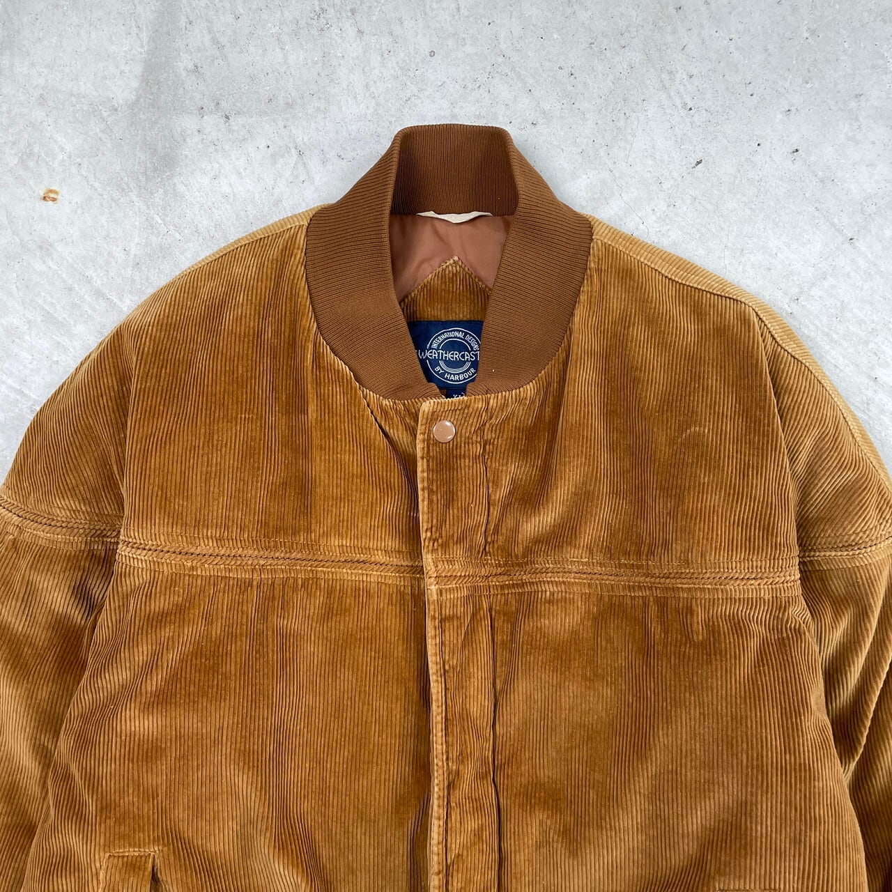 90年代 WEATHERCASTER by HABOUR コーデュロイ カップショルダー