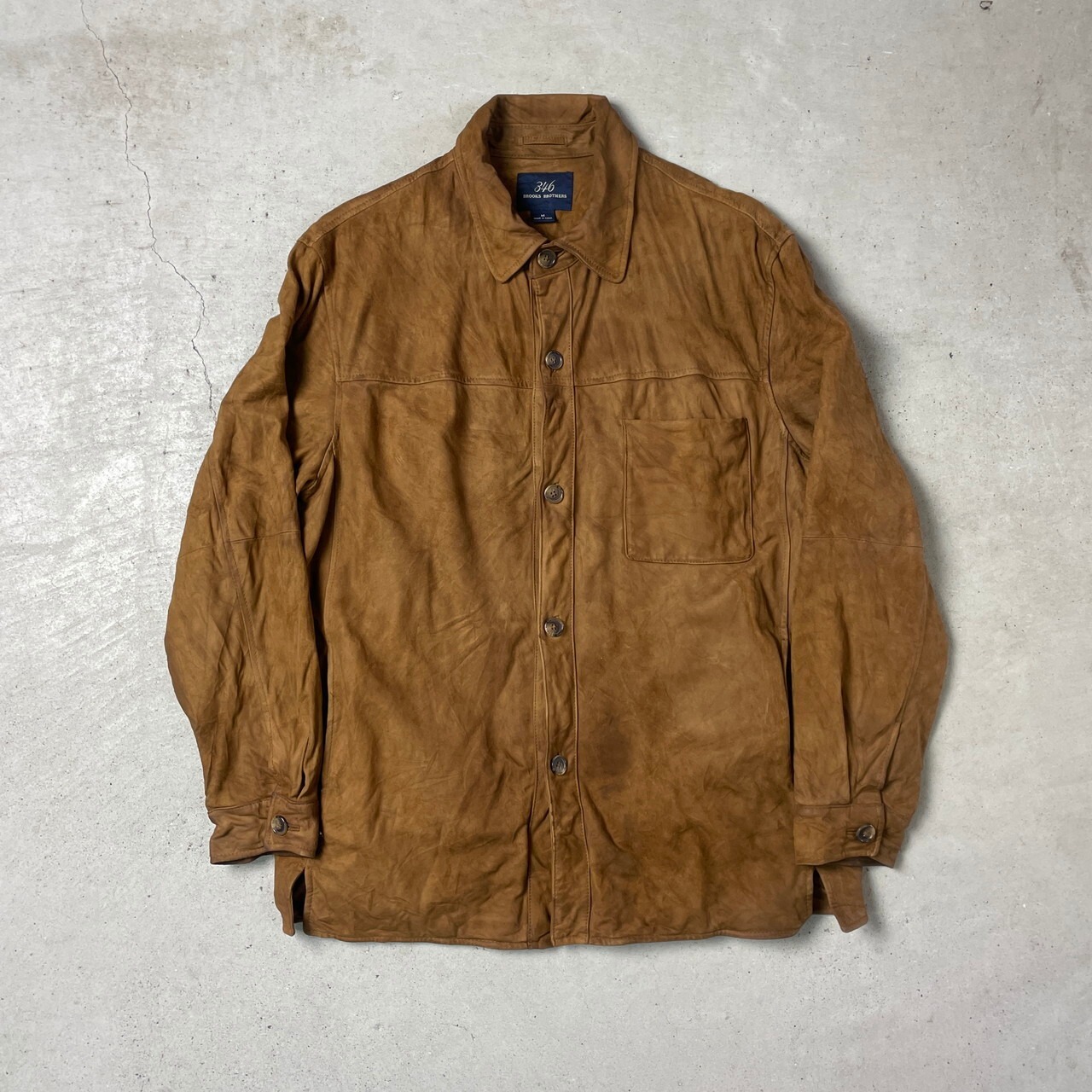 BROOKS BROTHERS 346 ブルックスブラザーズ スエードレザージャケット 
