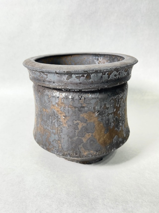 姫野翔太「銀彩菊模様 Cylinder」