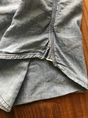 TUF NUT シャンブレーシャツ