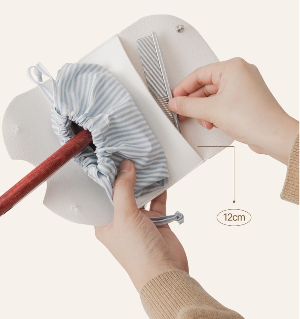 Lsize/即納【BITEME】Biteme Slicker Brush Case (2colors)