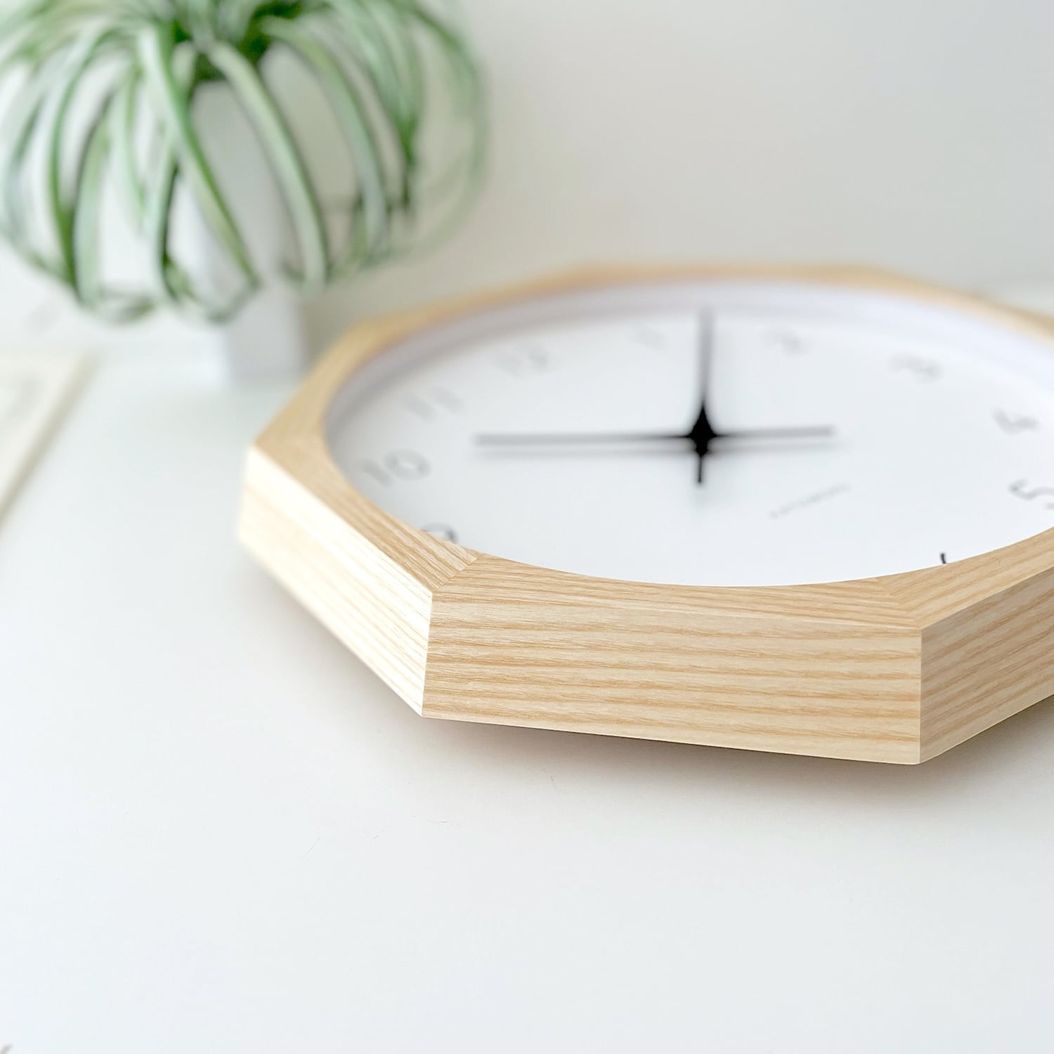 KATOMOKU muku clock 7 八角形 ナチュラル km-60NA8 | 加藤木工株式