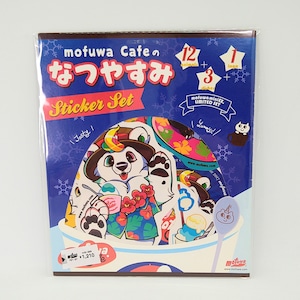 【mofuwa】”mofuwa Cafe のなつやすみ” STICKER SET