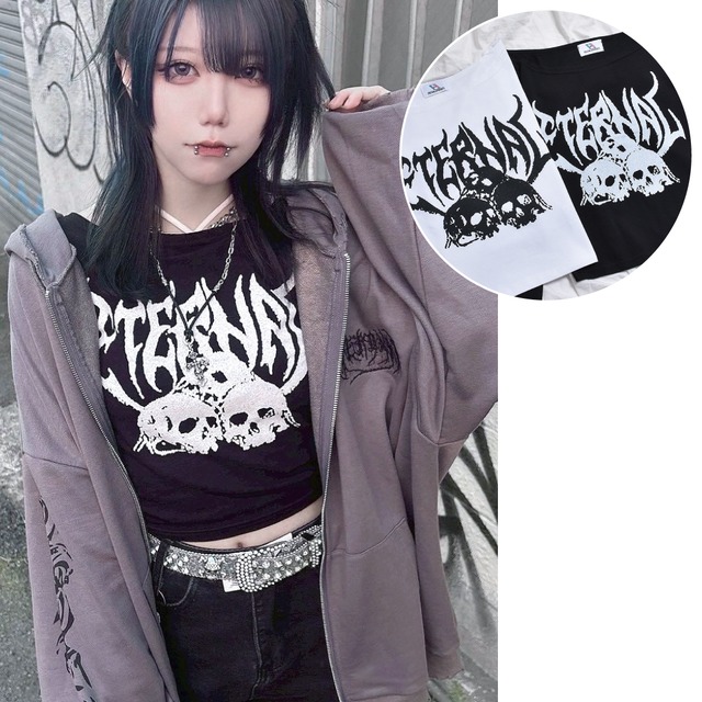 【新作】スカルアームウォーマーピタロンT