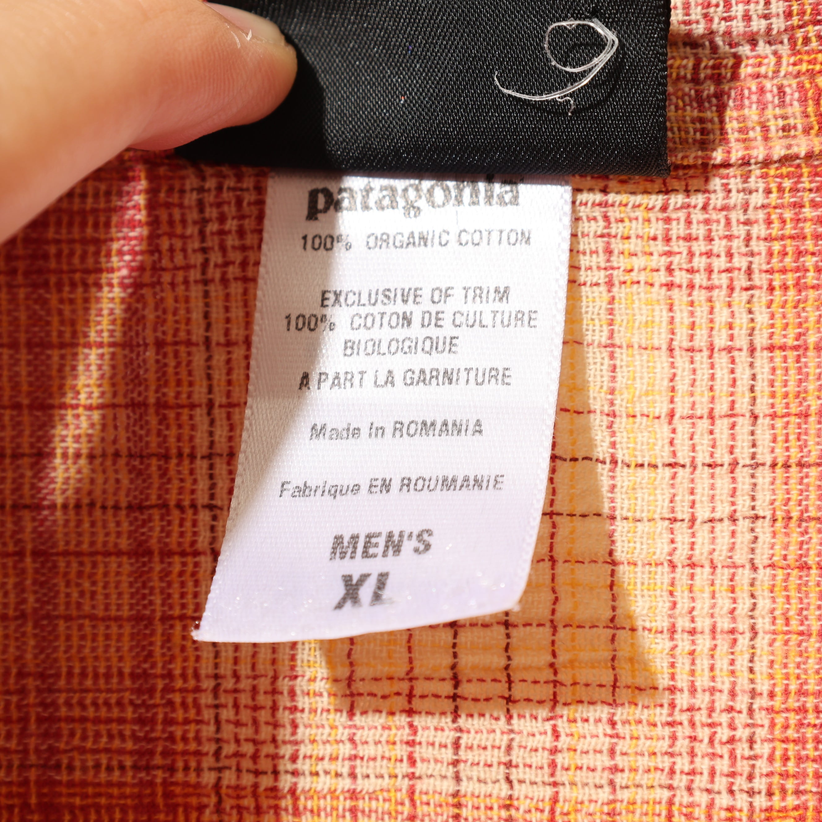 XL 05年 ルーマニア製 A/C Yarn Dye Shirt Patagonia ACシャツ