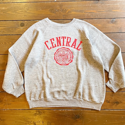 70s CENTRAL High school Sweat Shirt