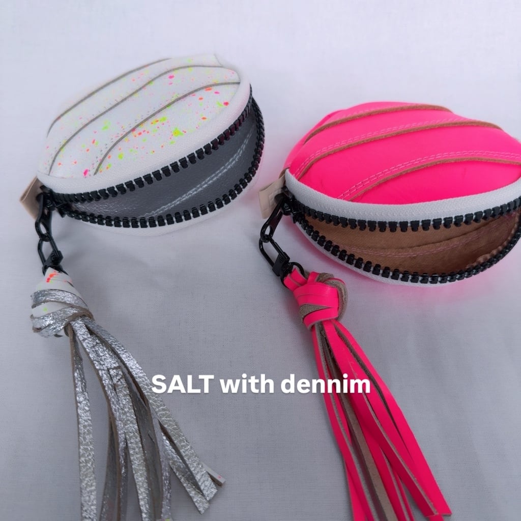 ネオンレザーコインケース