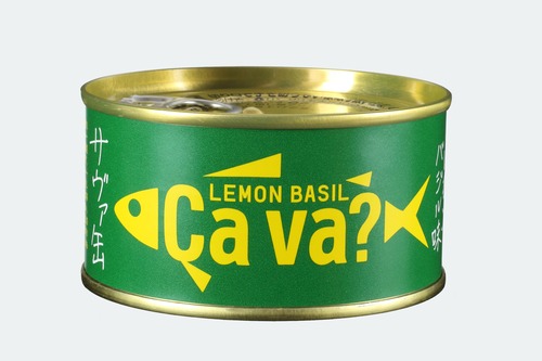 「サヴァ缶」国産サバのレモンバジル味
