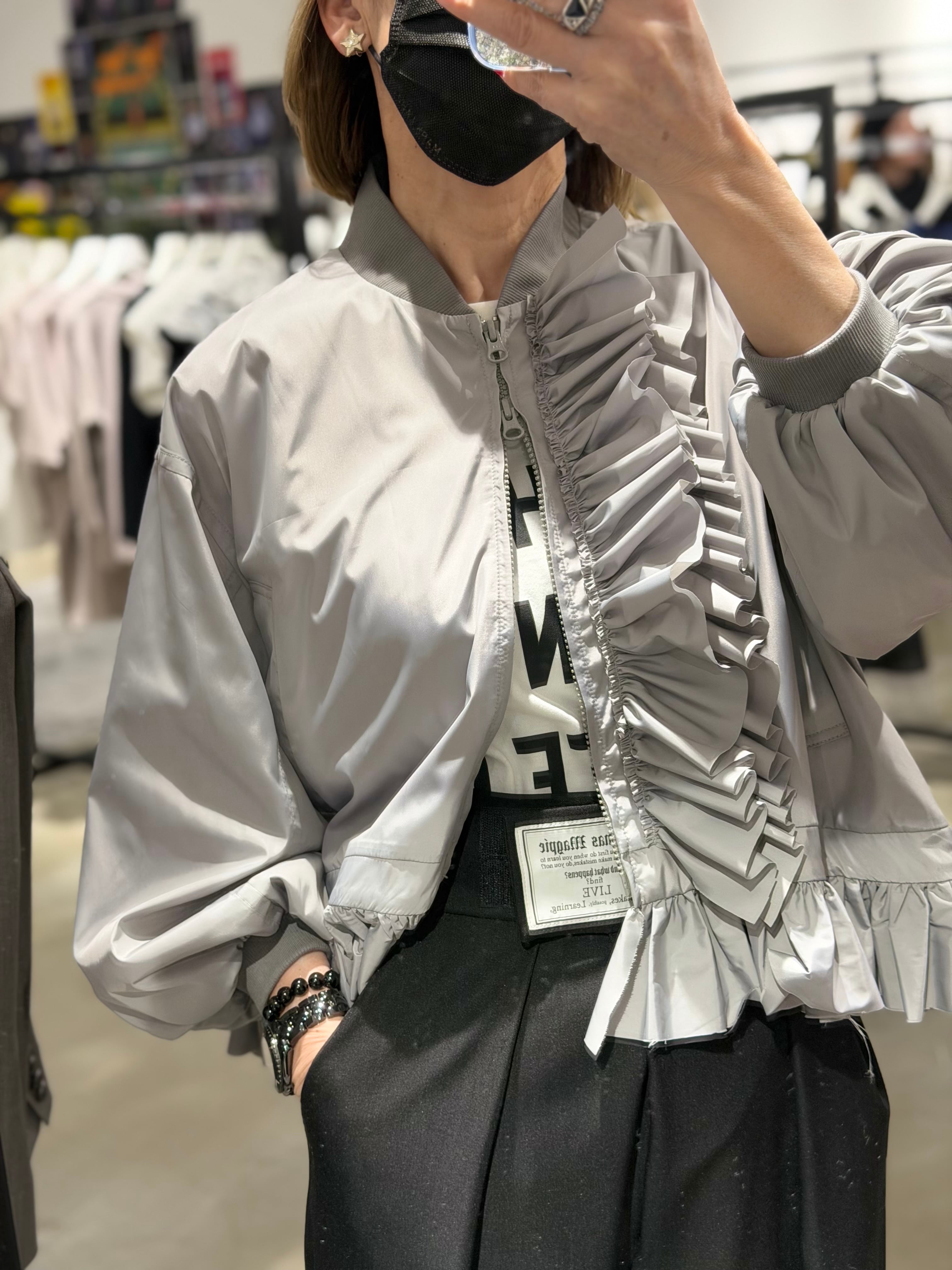 【THOMAS MAGPIE 】Henryneck blouse 予約販売【 THOMAS MAGPIE 】Henryneck blouse (2253104) 8月お届け