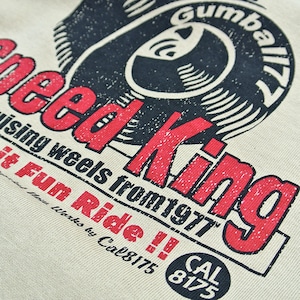 CAL8175 "Speed King" T-Shirt ／サンドベージュ