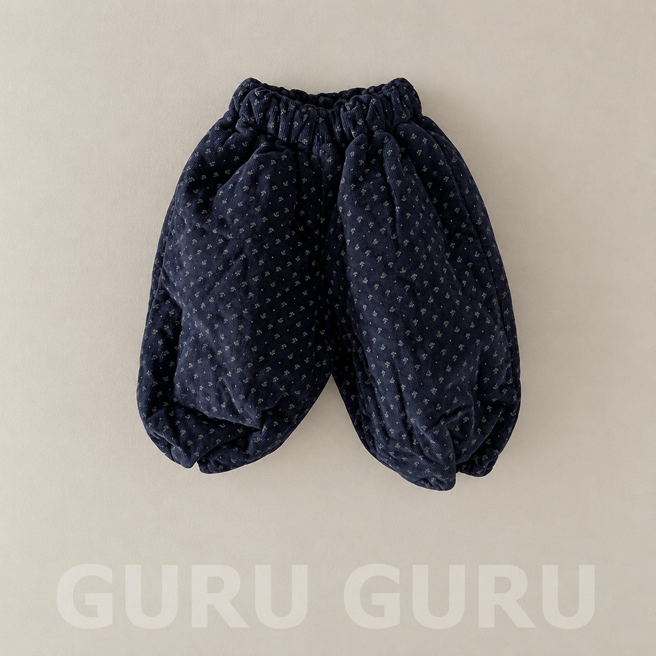 GURUGURU［取寄］flower bonding sausage pants 26winter