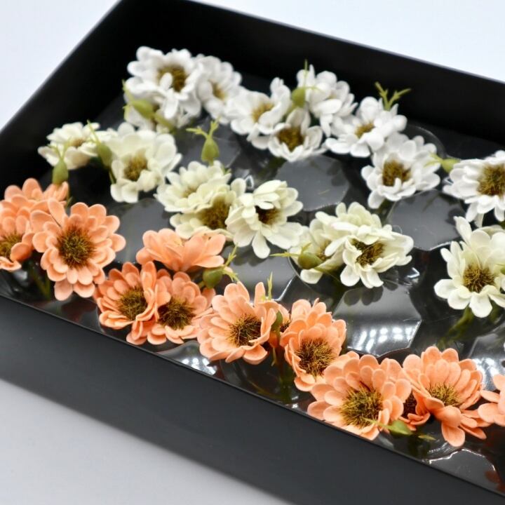 デイジーI-MIX1オレンジ,アイボリー(15輪入り)