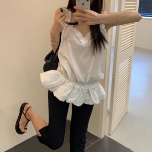 Floral Lace Peplum Tunic W00282