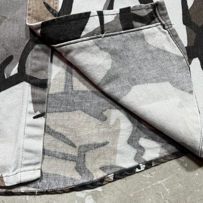 80's 90's PREDATOR CAMOUFLAGE プレデター カモフラージュシャツ 迷彩