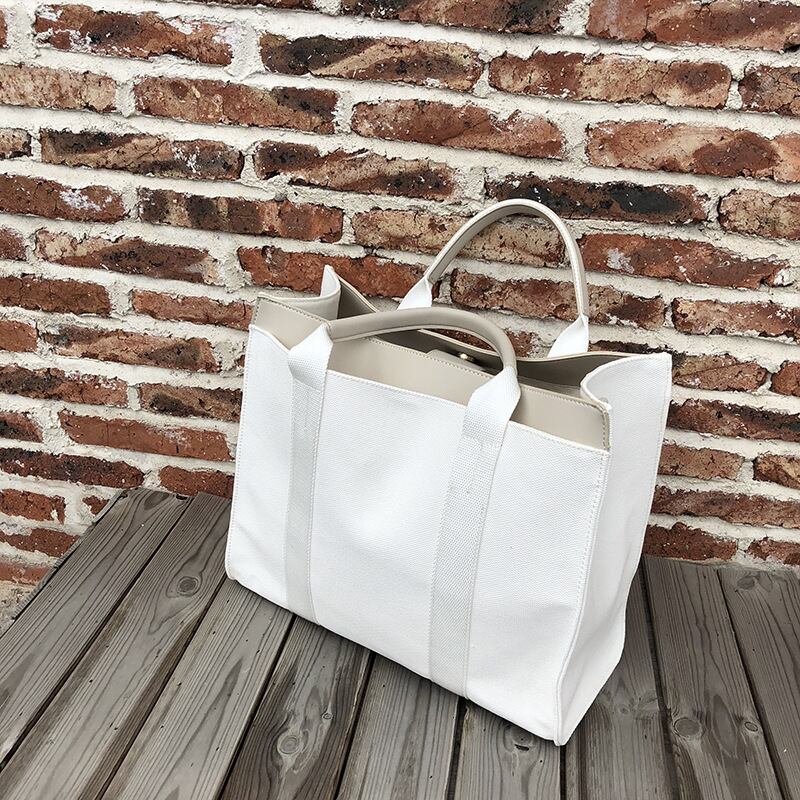 通勤通学 トートバッグ ハンドバッグ レディース キャンバス 布 ショルダーバッグ トートバッグ キャンバスバッグ レディース 無地 キャンバス Yilin