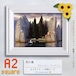【国内製造】A2サイズ・四角 mei-24『死の島』名画  アルノルト・ベックリンのダイヤモンドアートキット　