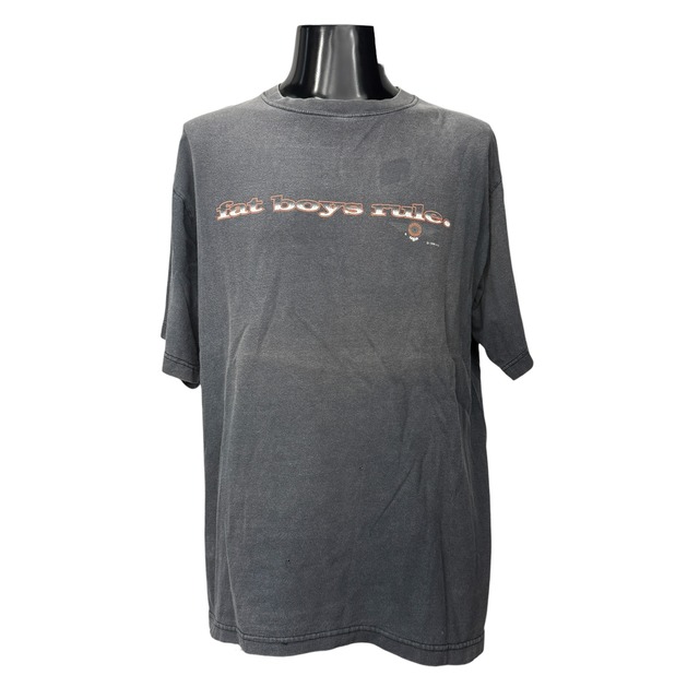 【HARLEY-DAVIDSON】ハーレーダビッドソン "fat boys rule." 90's Vintage Tシャツ