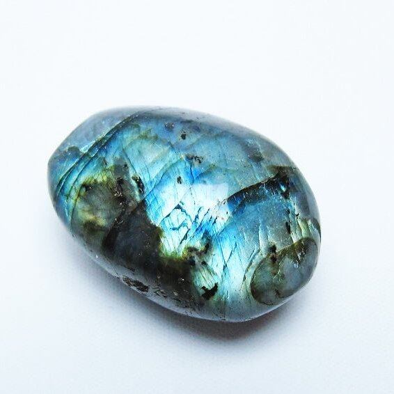 ラブラドライト 原石 タンブル 一点物 171-6220