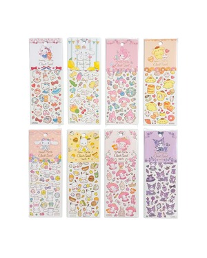 【セット販売】サンリオキャラクターズ×たけいみき　クリアシール　8種セット