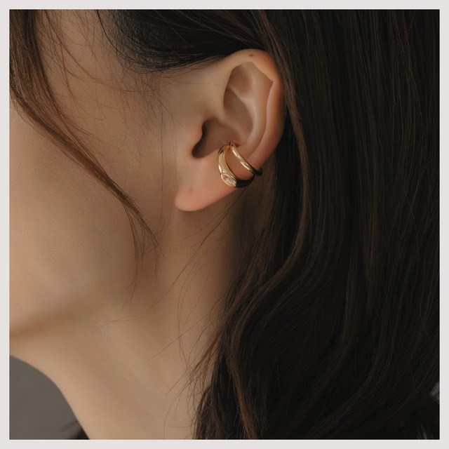 Ear cuff -Gold-