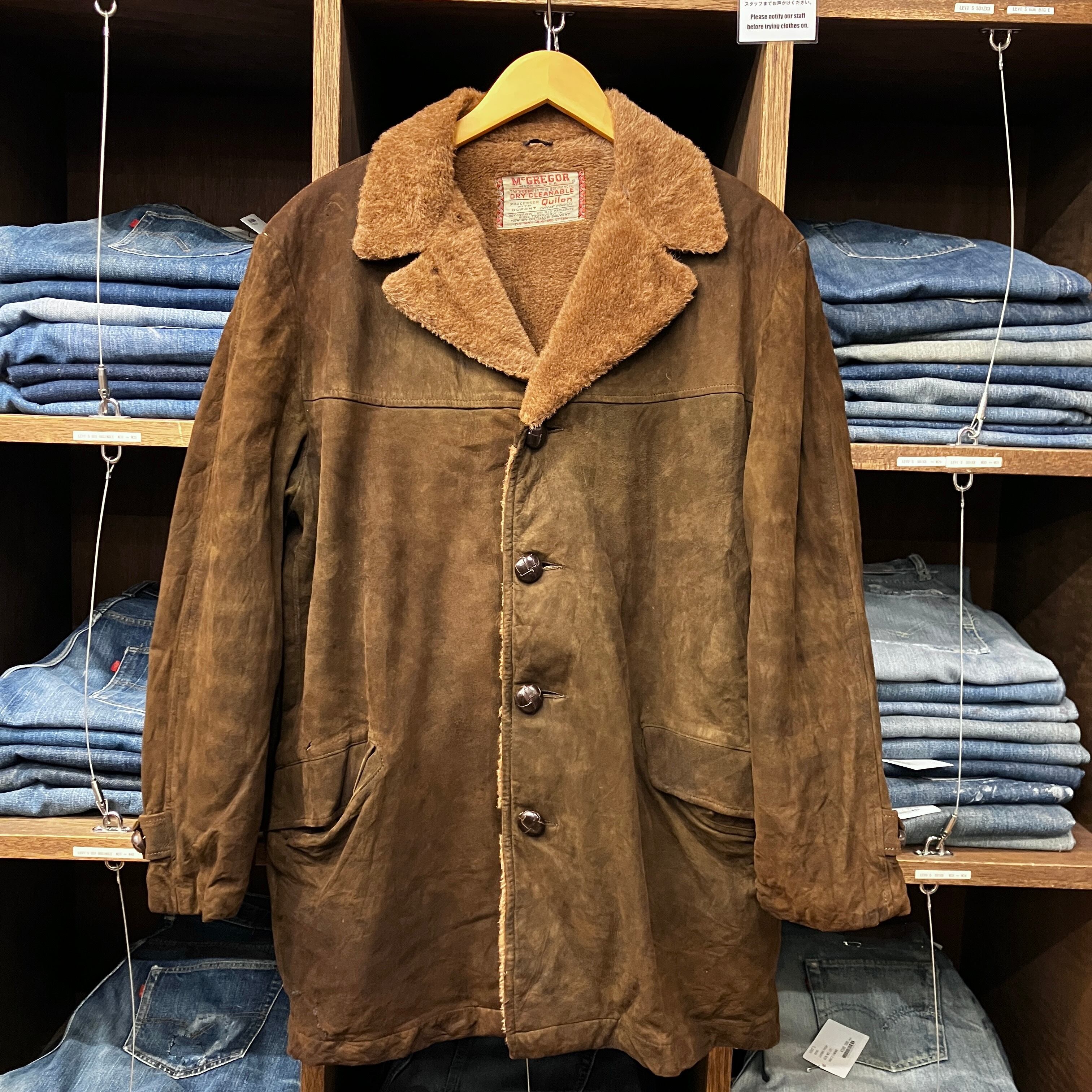 ①1960s McGREGOR SUEDE LEATHER JACKET | safarionline