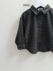 〖取寄〗韓国子供服 / 26winter / Digreen / モナチェックシャツ / キッズ / 冬服 *S~2XL*