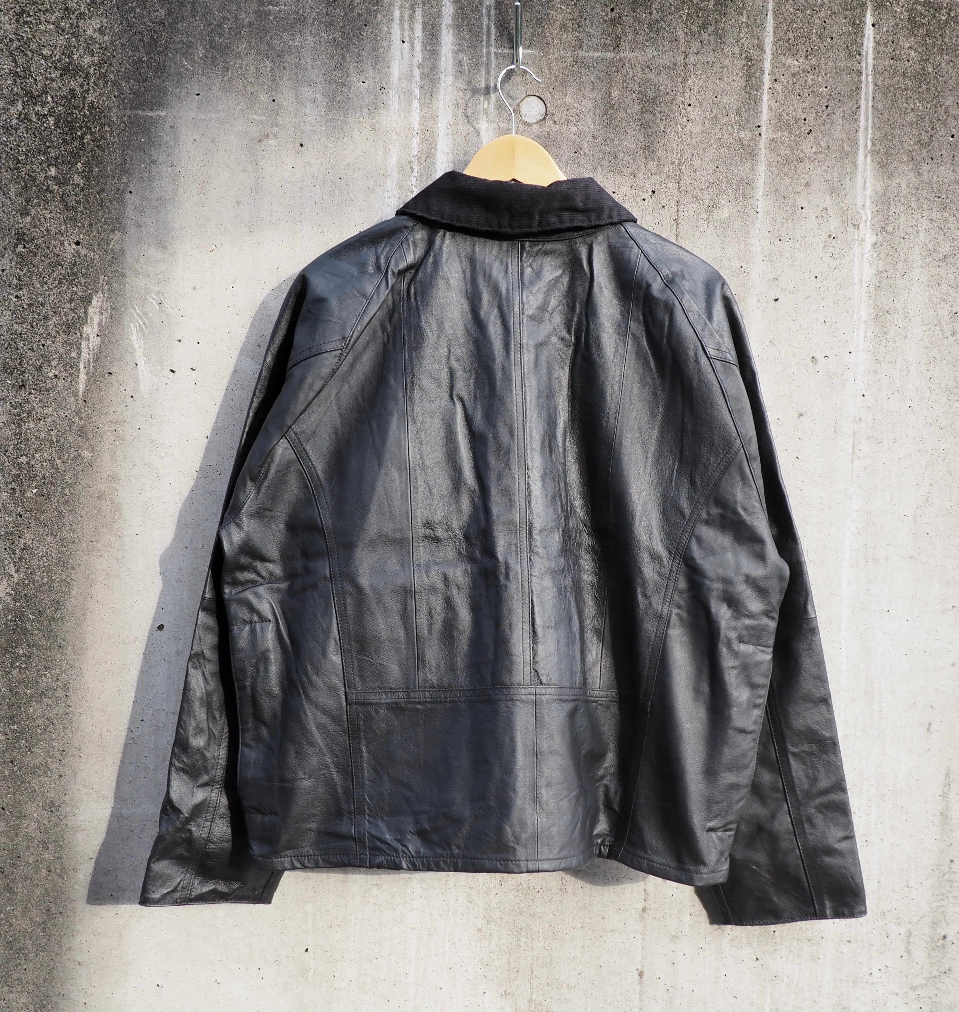 Leather Fishing JACKET | yoused