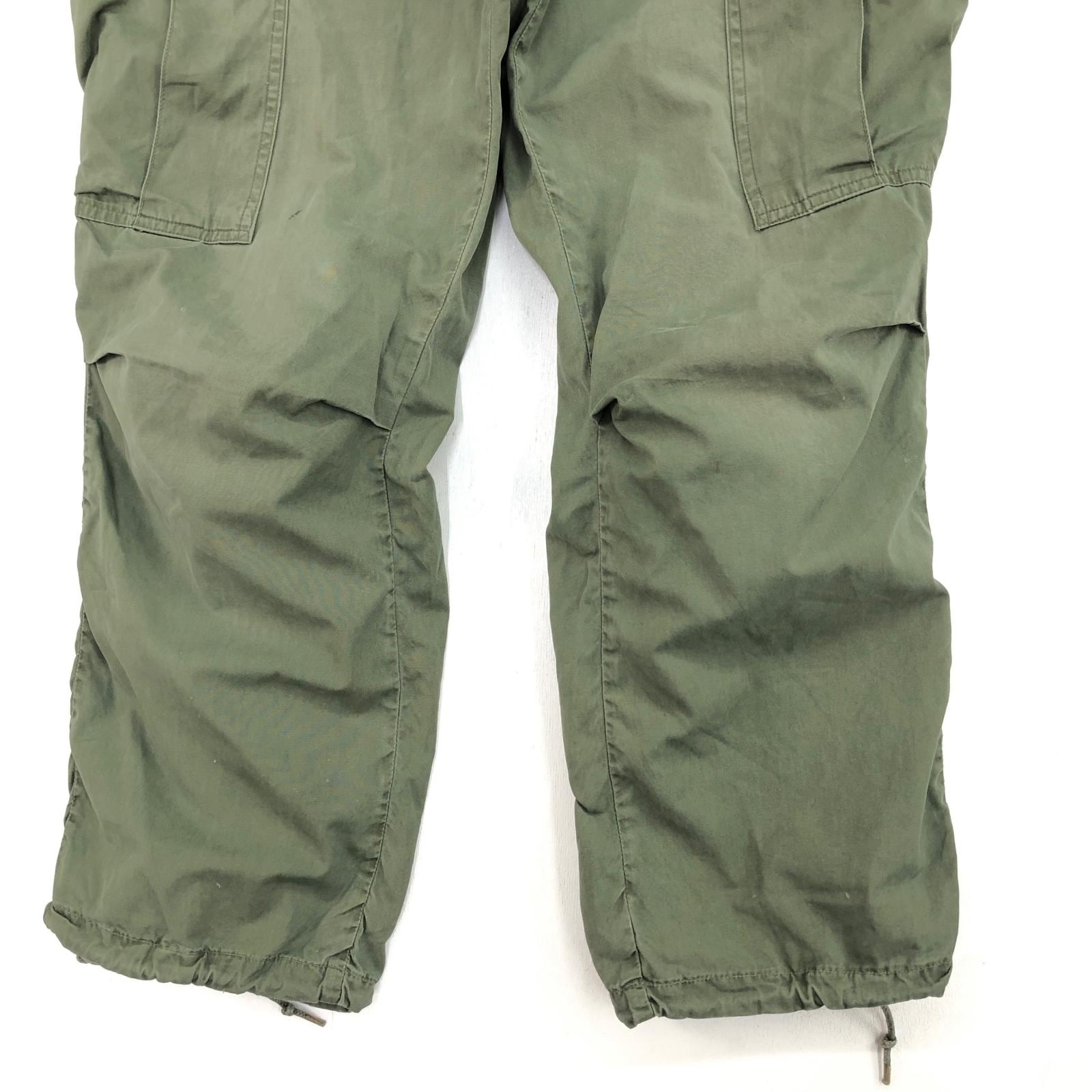 U.S.ARMY 60年代 ノンリップ ジャングルファティーグパンツ 3rdモデル