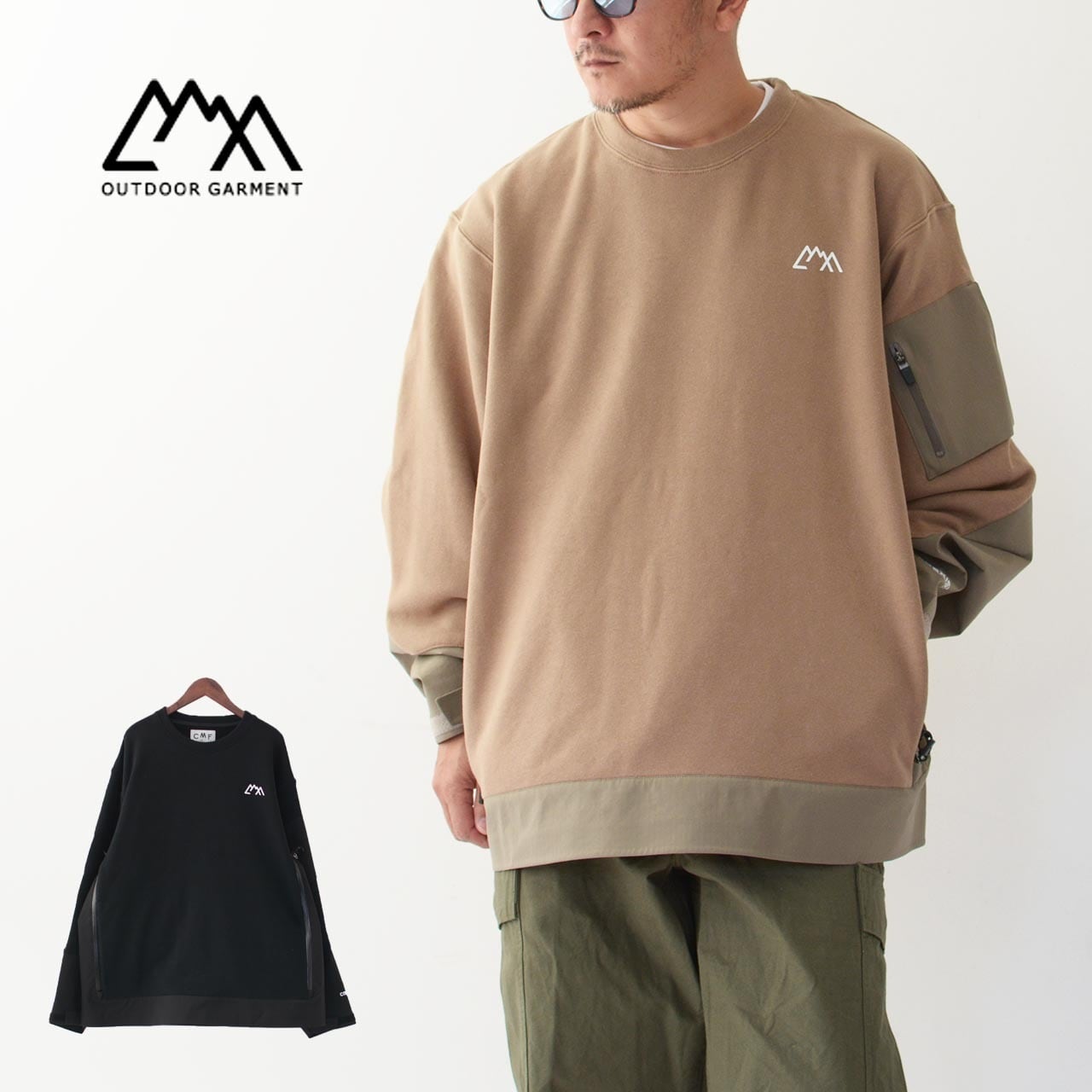 CMF OUTDOOR GARMENT [コムフィアウトドアガーメント] HALF SHELL CREW 
