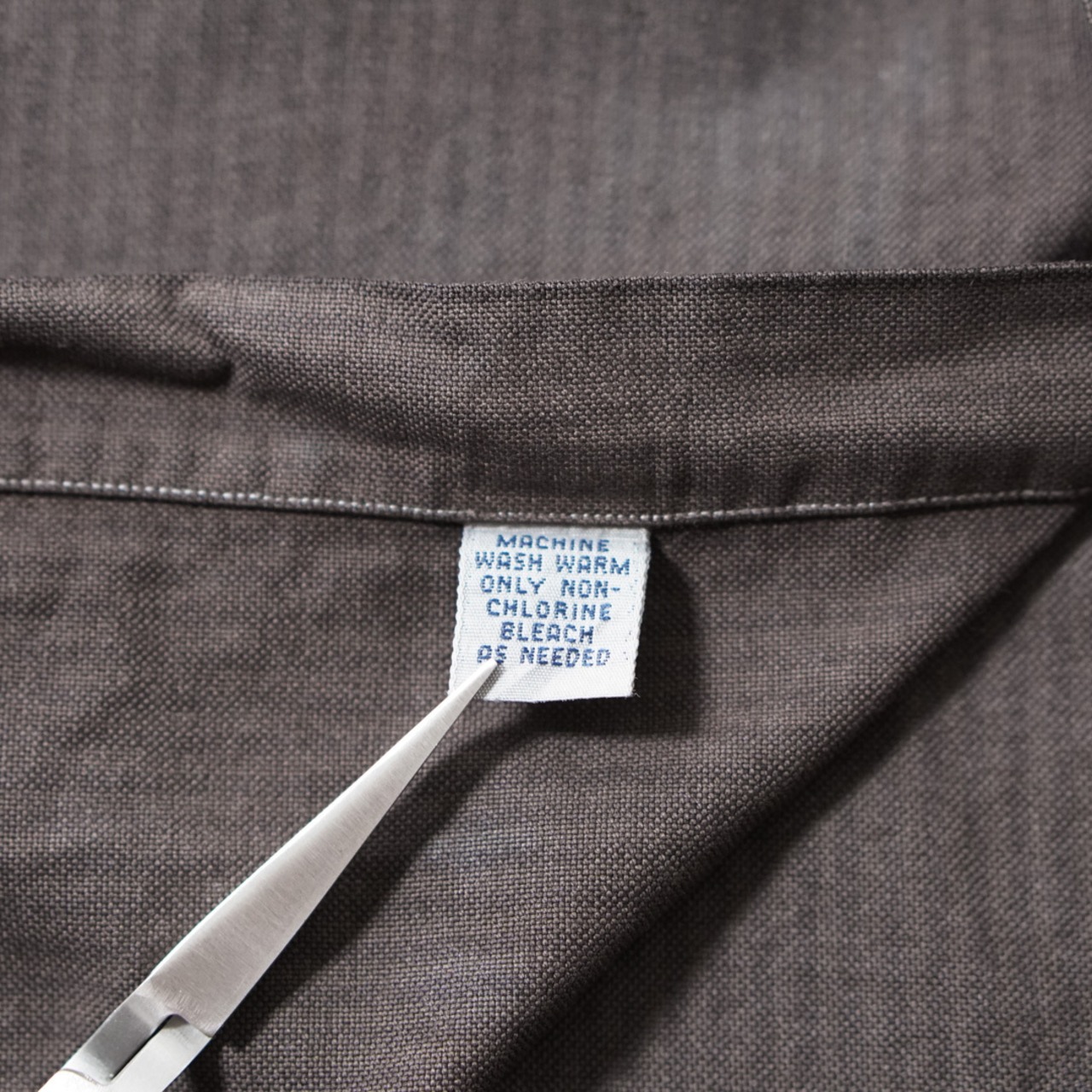 90s Ralph Lauren BIG SHIRT brown [M] 古着 - 11