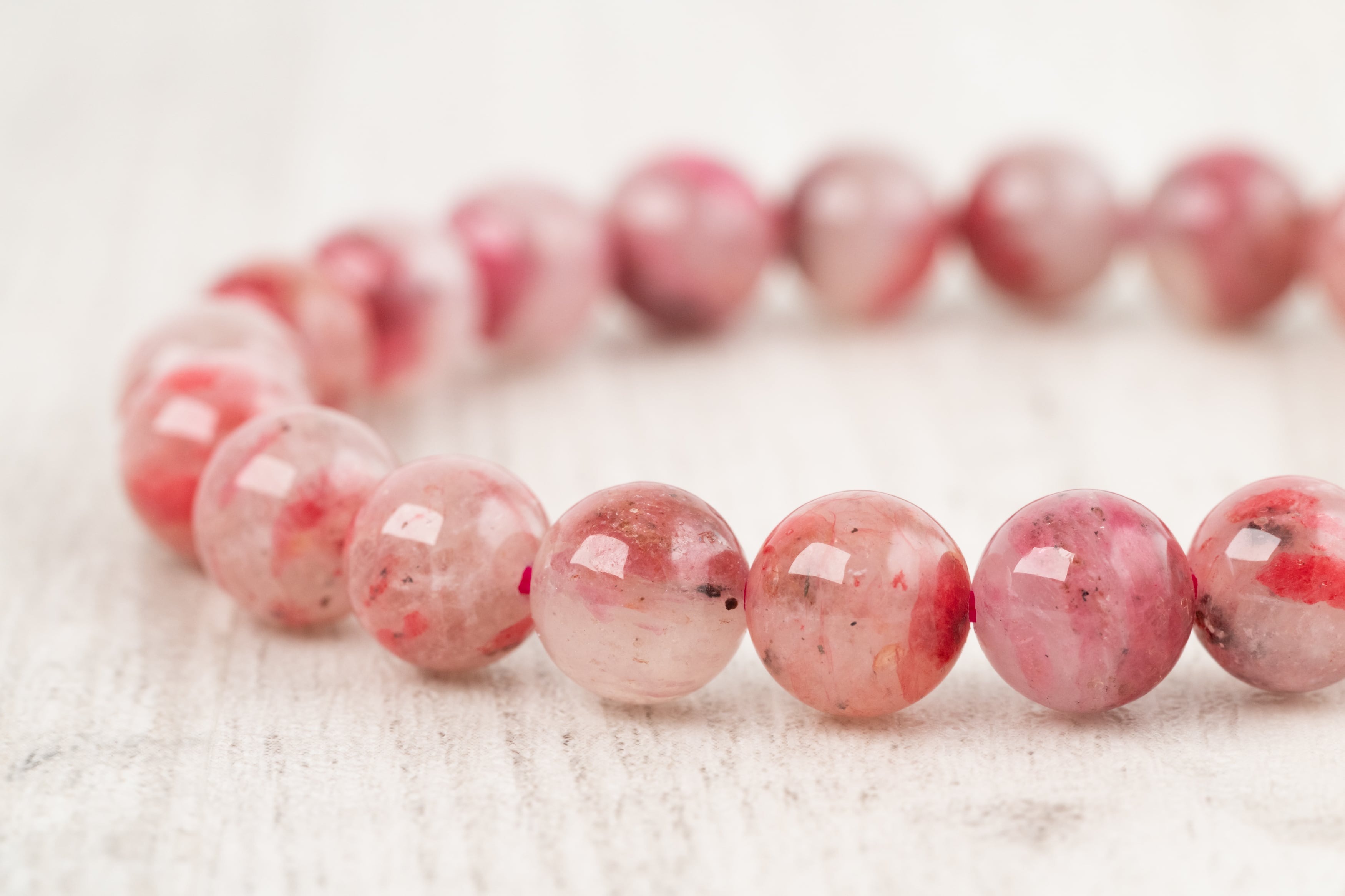 ◇一点物◇＜お手頃＞ ロードナイトシリカ ブレスレット 8.5mm