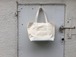 kiruna”vibram tote bag Off/White