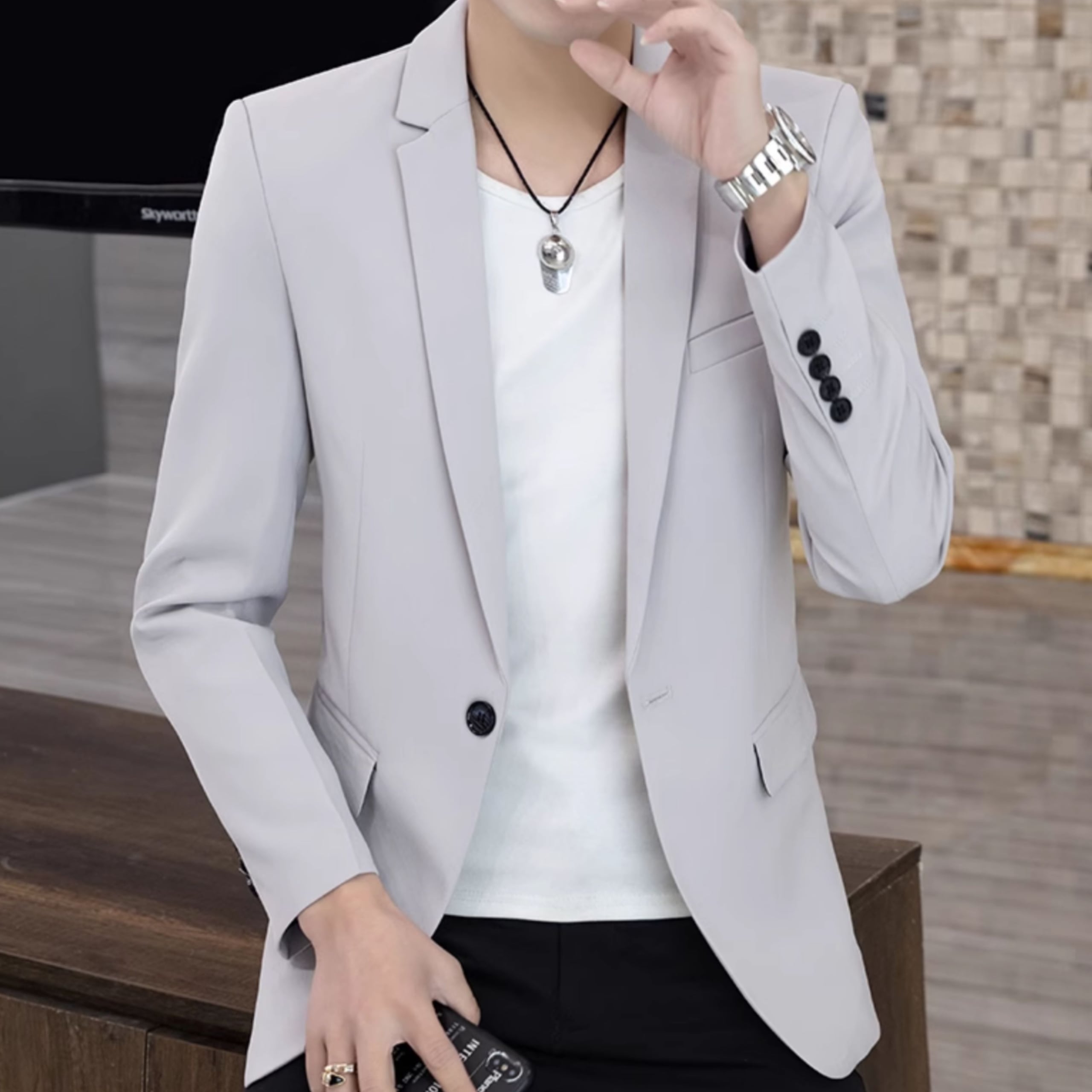 カジュアルジャケット(6color) M0703