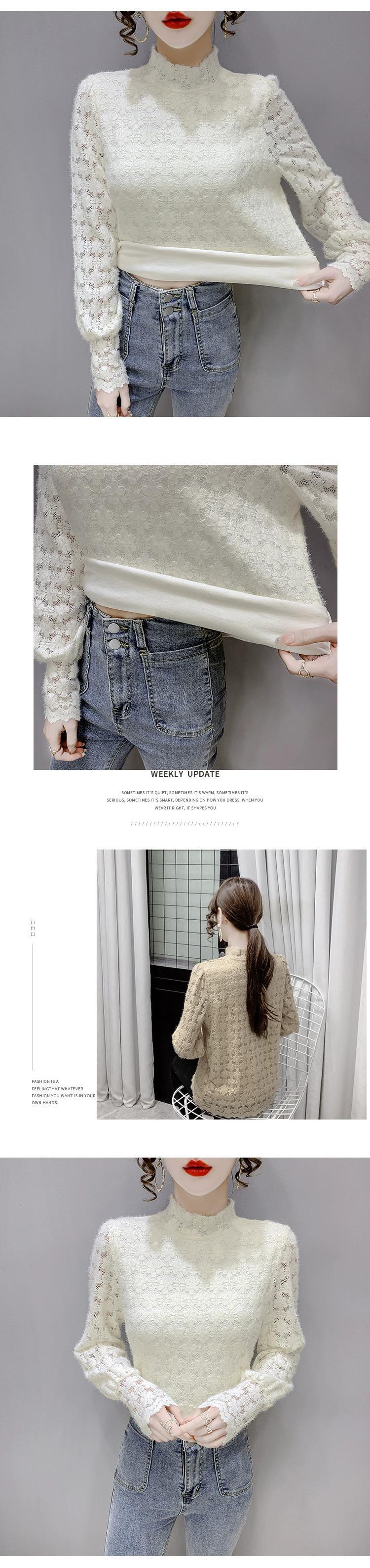 送料無料】トップス アウター ブルゾン ジャケット レース底シャツ女性