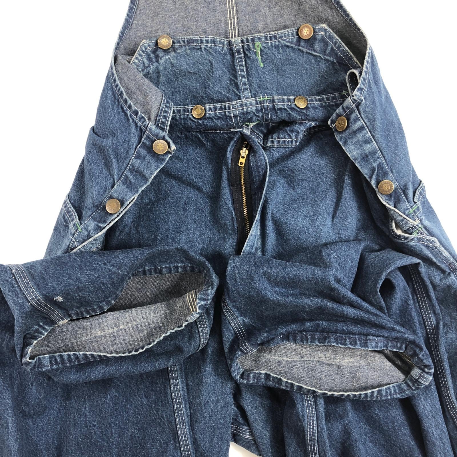 OSHKOSH オシュコシュ オーバーオール 60〜70年代 B'GOSH VESTBAK 三角