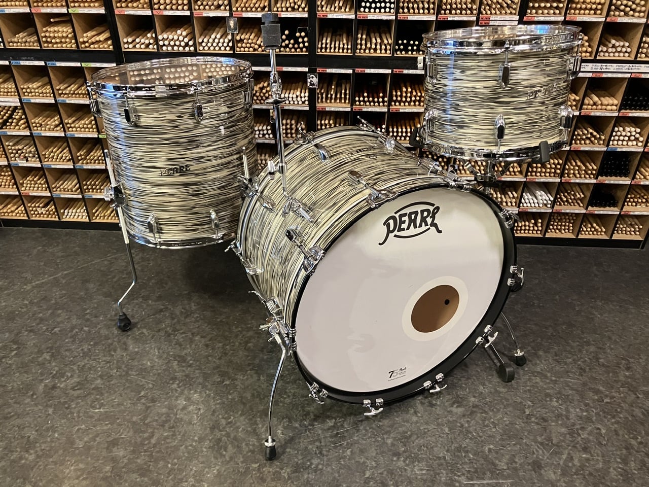 USED]Pearl PRESIDENT SERIES DELUXE Drum Kit 22BD 16FT 13TT PSD