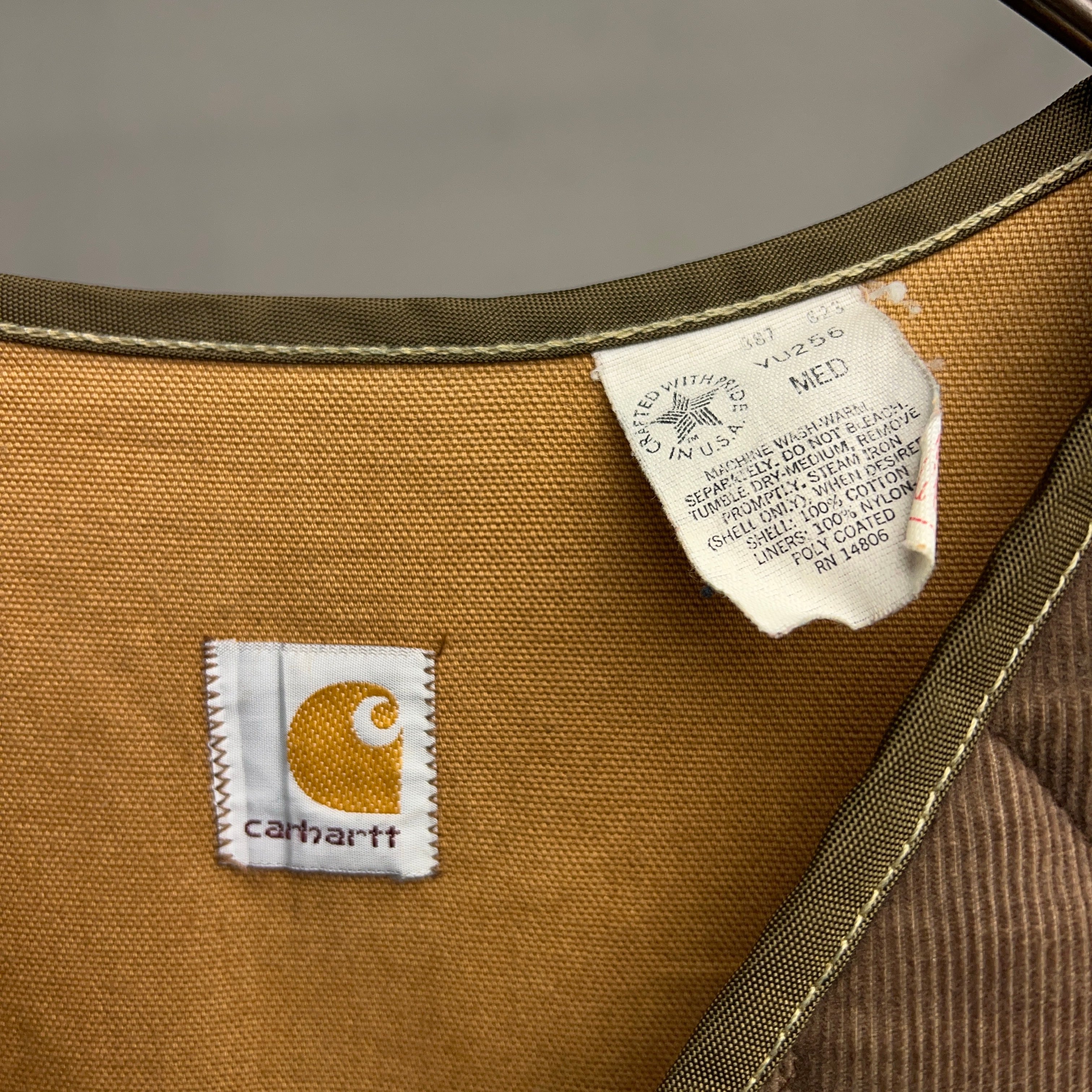 80's Carhartt Hunting Vest MADE IN U.S.A. 80年代 カーハート
