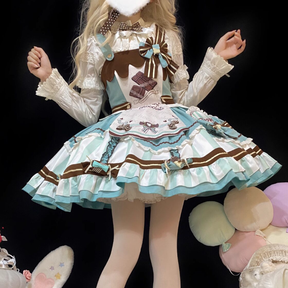 SEASONZ スイートロリータ 甘ロリ フルセット 3点セット チョコ