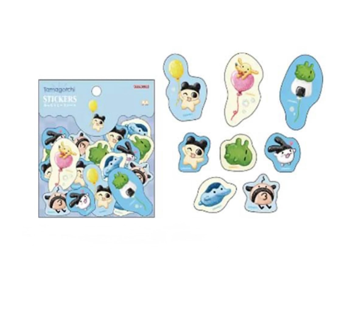 たまごっち ぷっくりピースシール | candybox