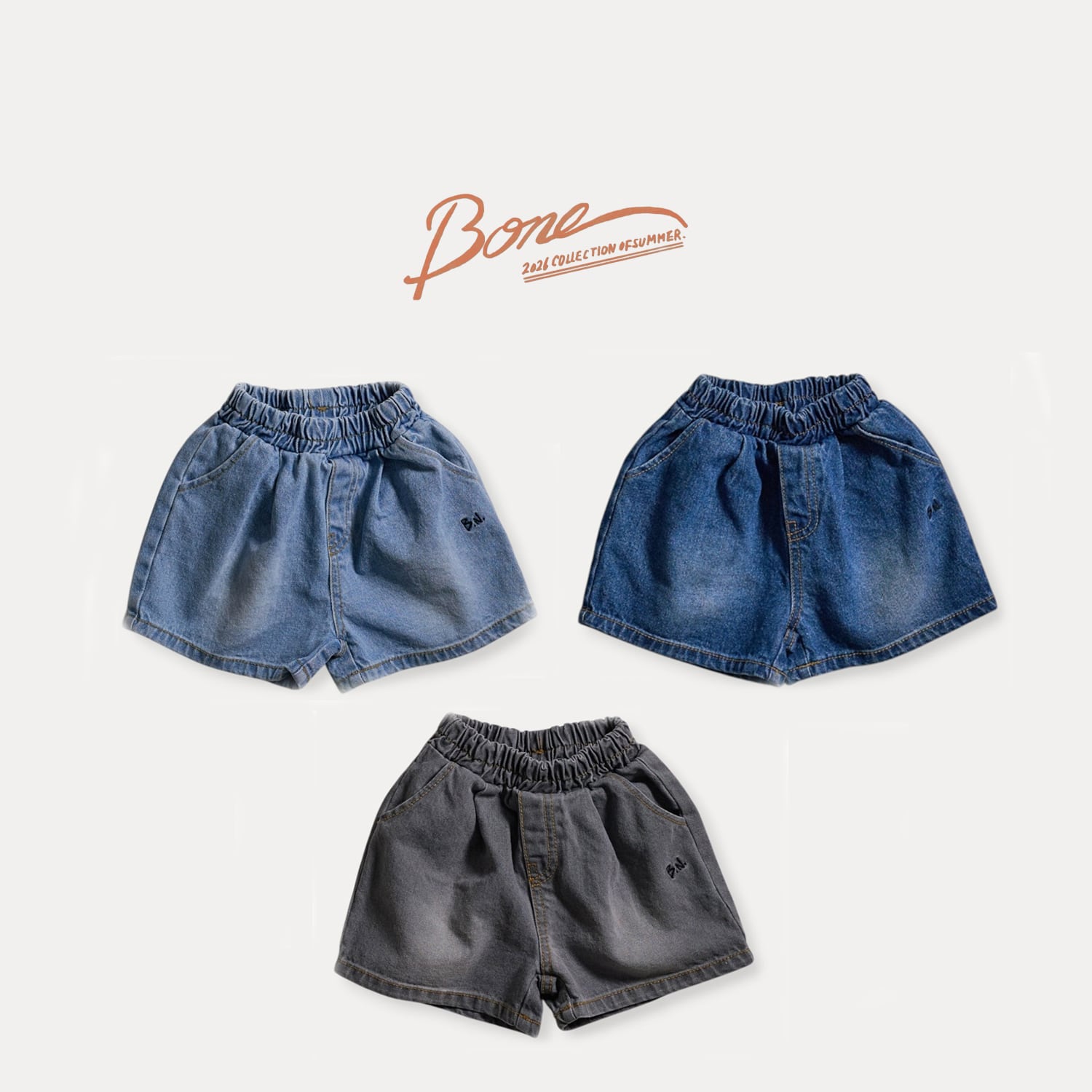 bone daily denim【BONEOUNE】※7月中旬〜下旬発送予定