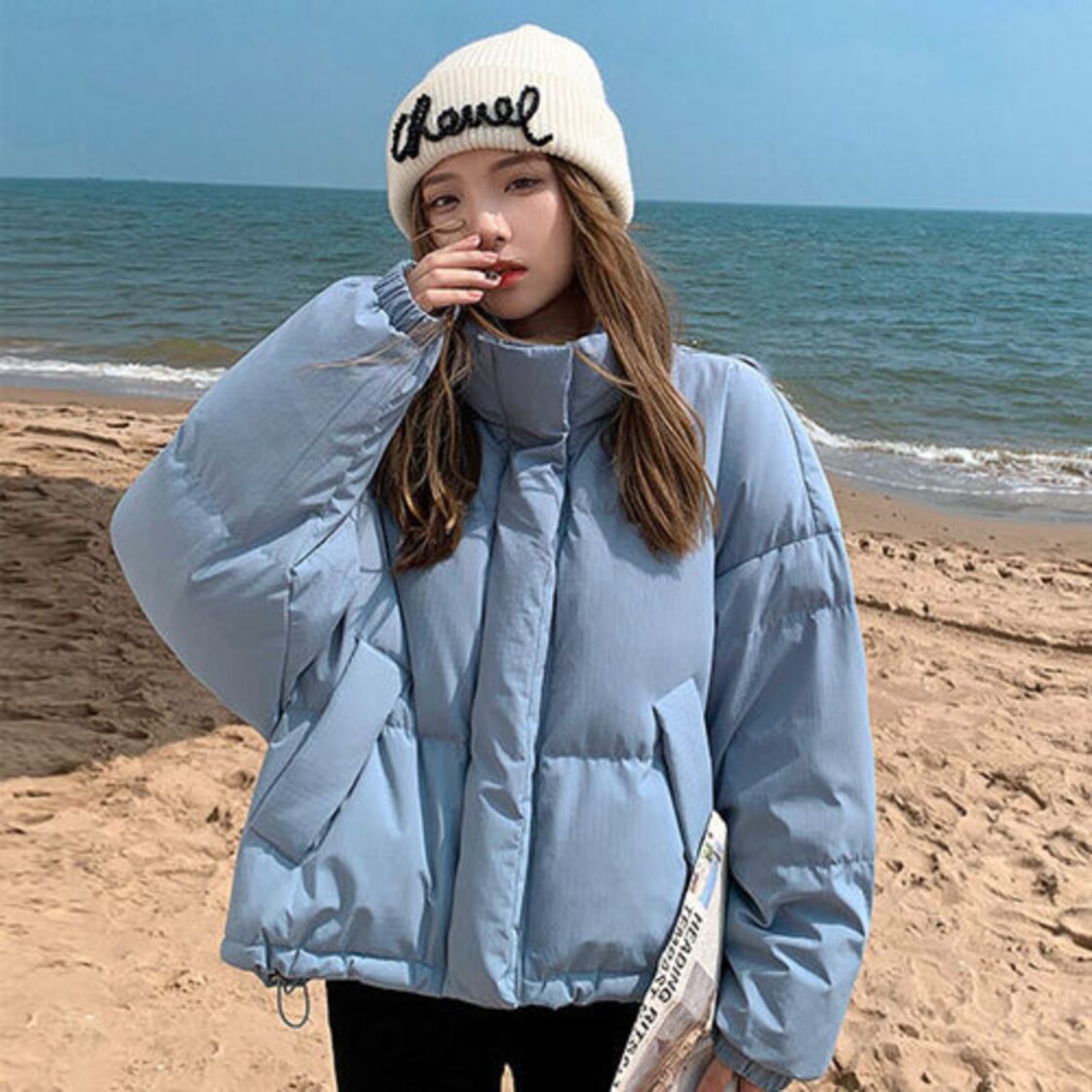 韓国風レディース服 カジュアル お出かけ ダウンコート アウター ﾄｯﾌﾟｽ 