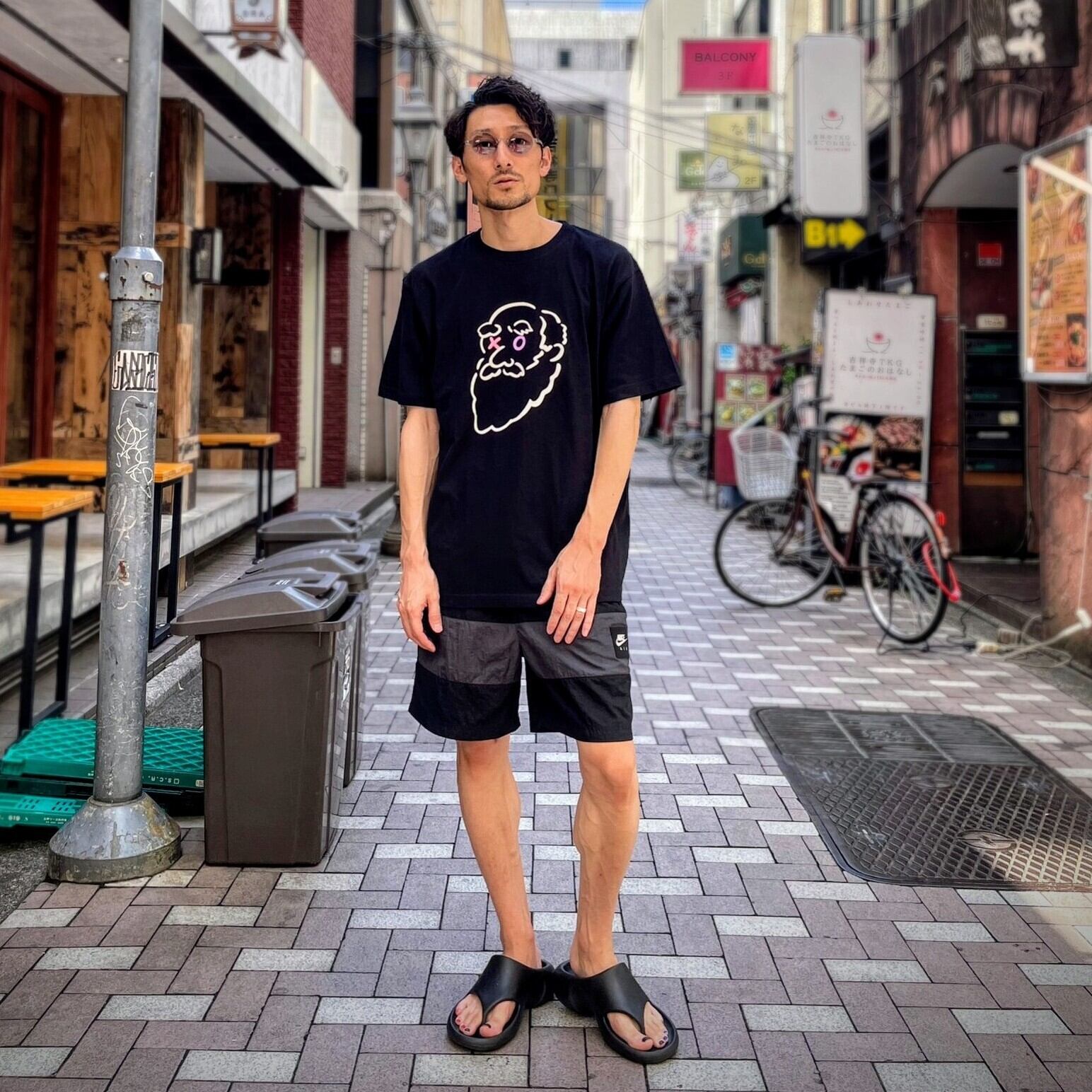 SALE 30％OFF】XOダーウィン T-シャツ “Black” | charLOSE darWIN