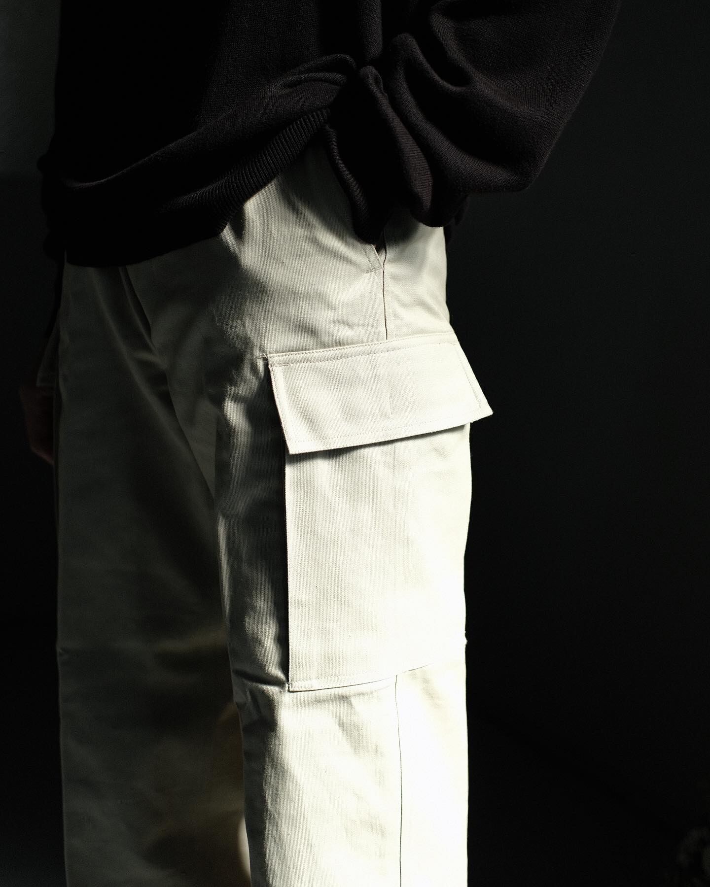 【DEADSTOCK】 90's German Military Moleskin Cargo Trousers recollection
