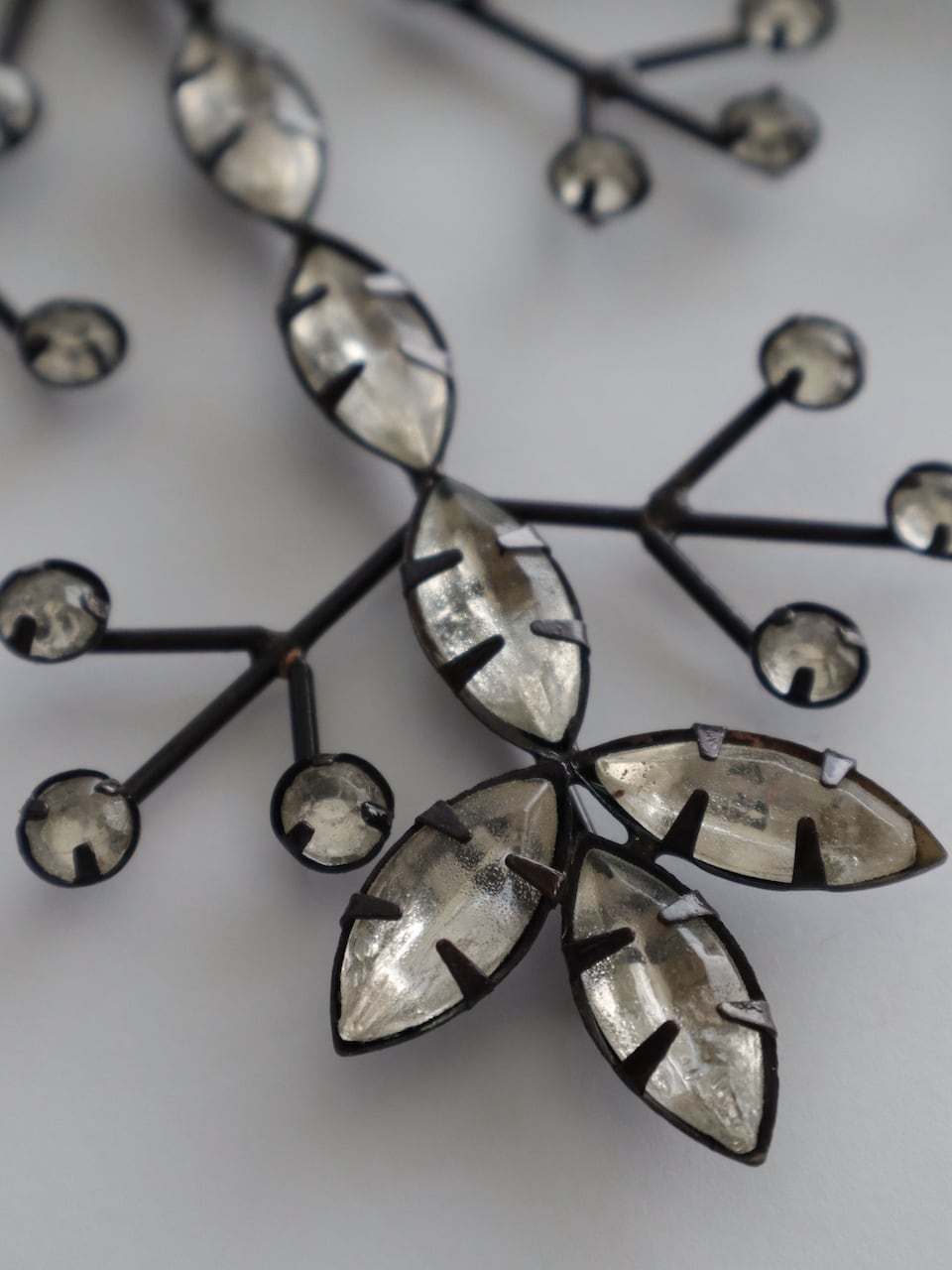 クリスマスオーナメント 雪の結晶 / Rhinestone Snowflake Airy