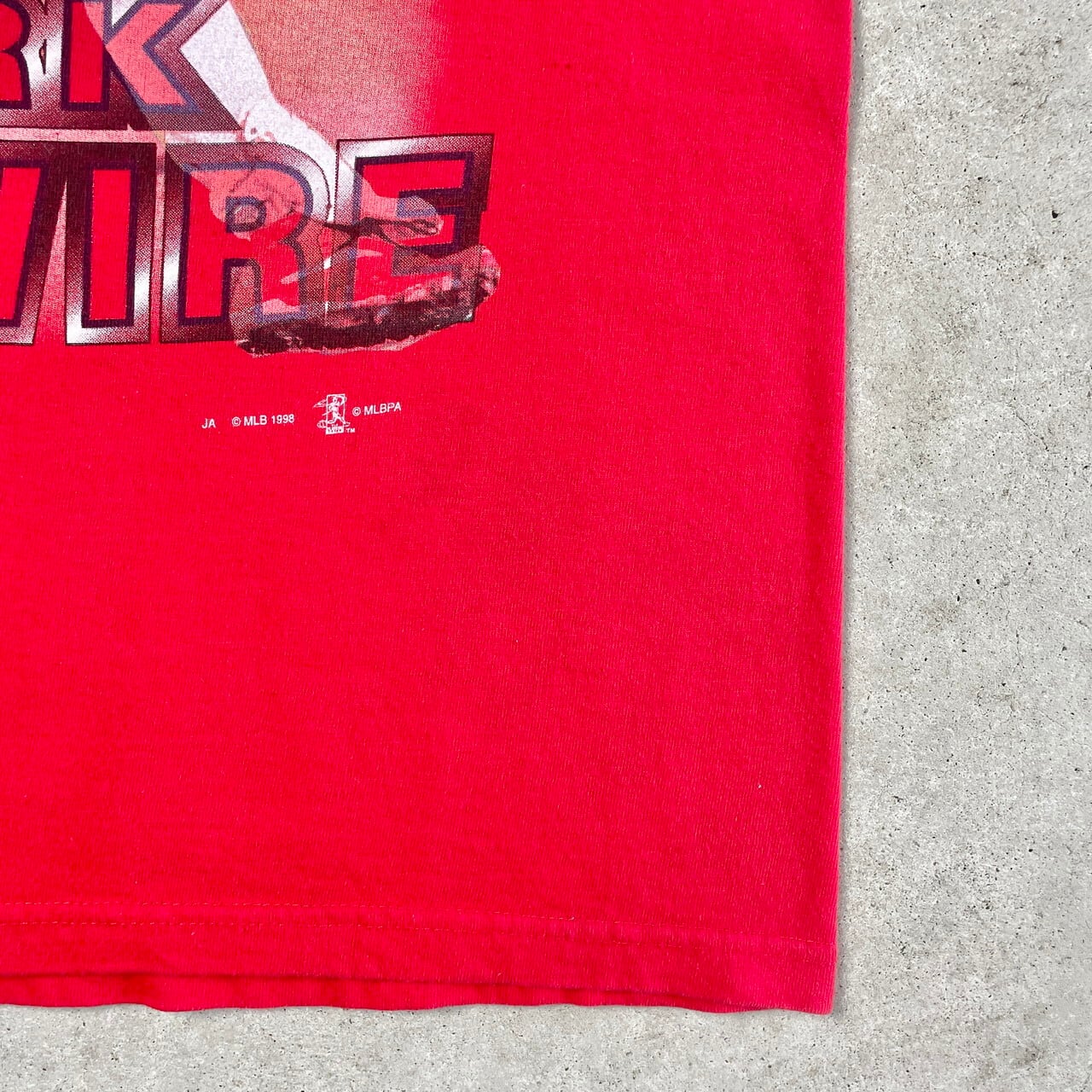90年代 MLB St.Lois Cardinals マーク・マグワイア プリントTシャツ