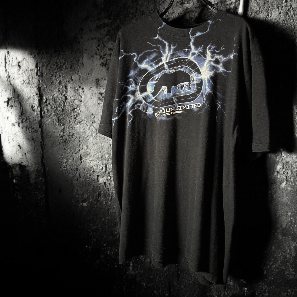 ECKO UNLTD サンダーパターンTシャツ エコーアンリミテッド サンダー 