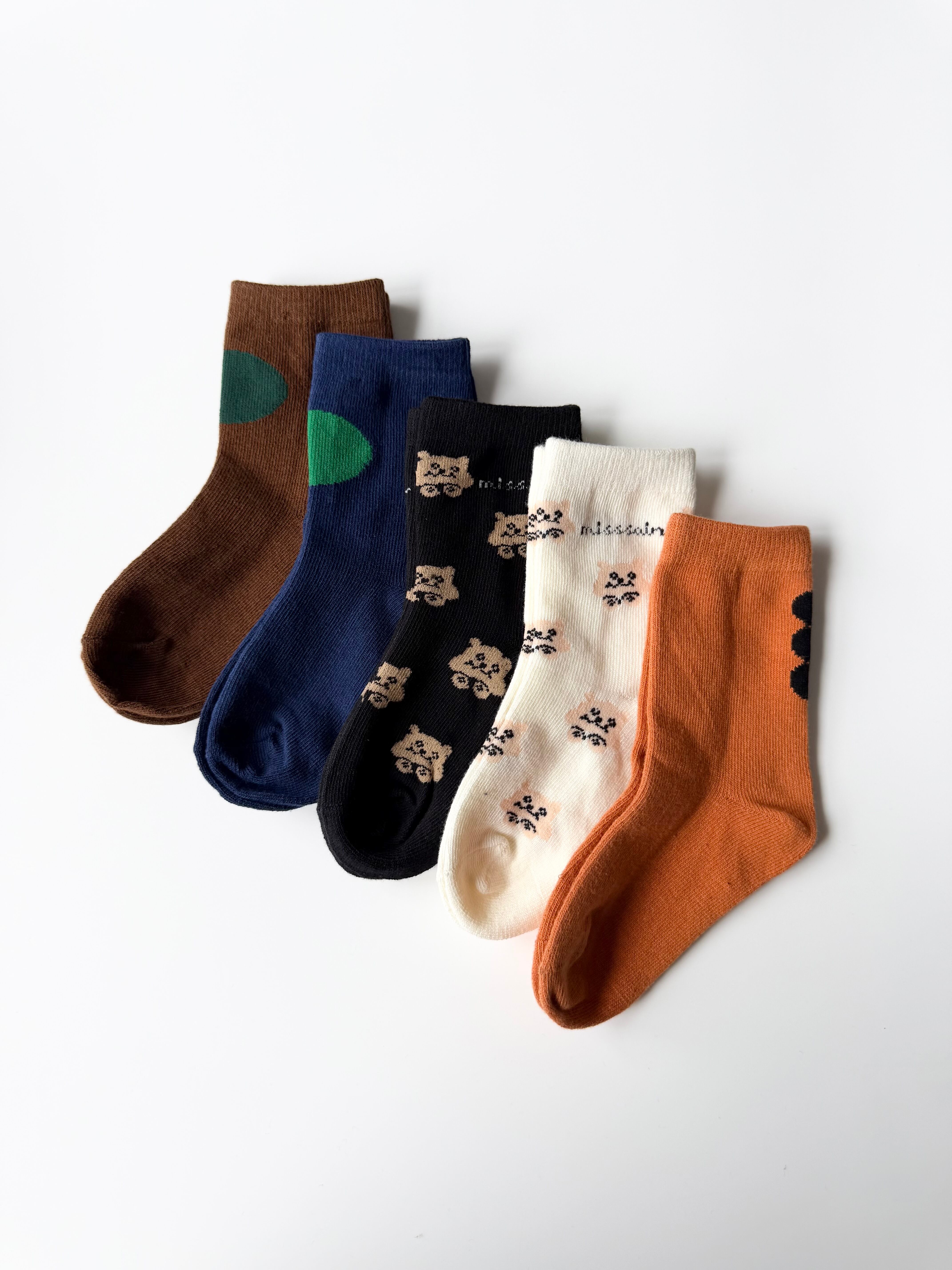 5set  mission socks （14〜20cm）4443