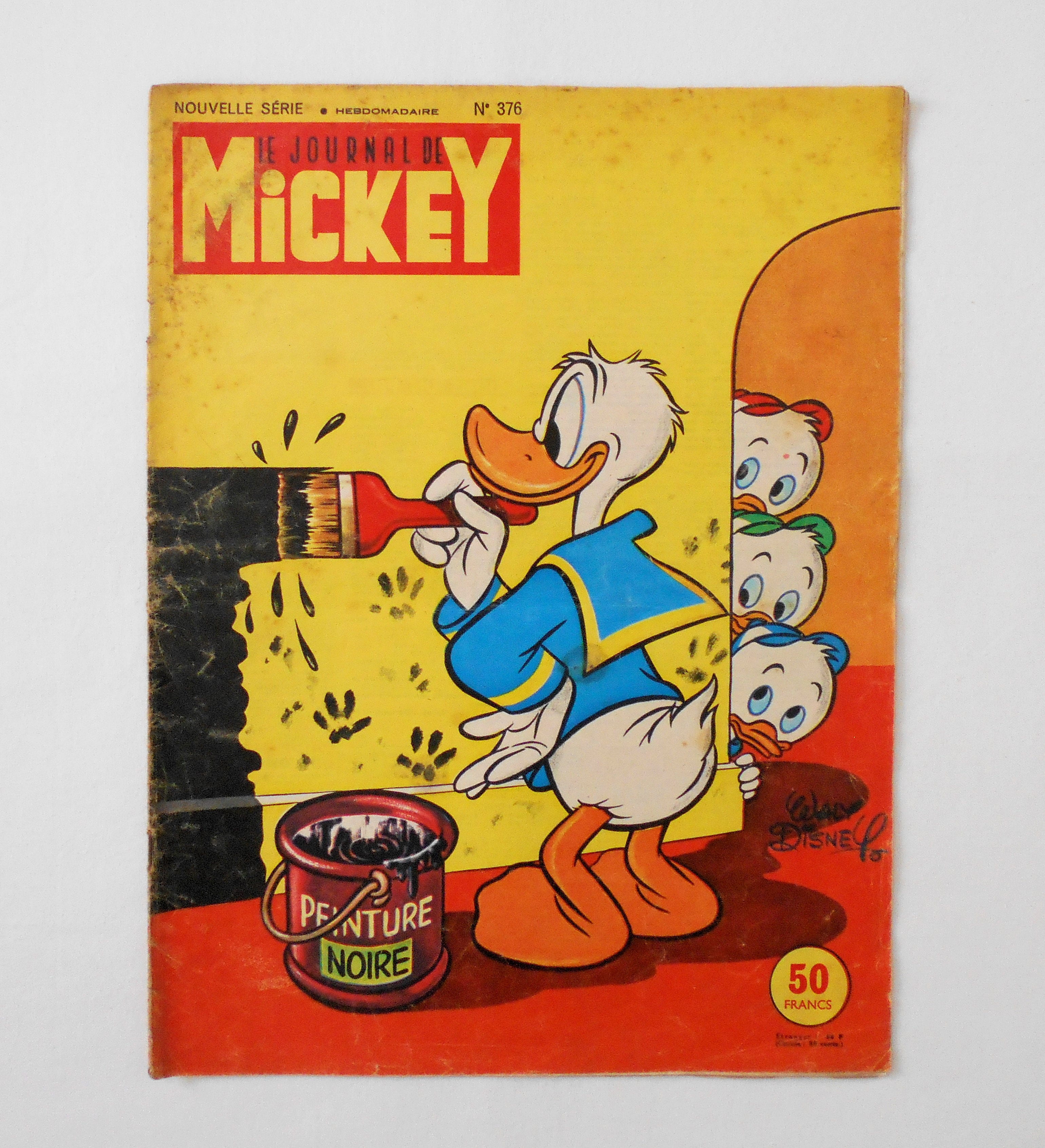 【LE JOURNAL DE MICKEY】 NO.376 フランス版ディズニー