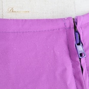 フラメンコ 衣装 ファルダ スカート パープル系 ネイビー系 アトリエ貴美恵 紫 紺 ボランテ フリル 柄 模様 ダンス パーティ 発表会 フラメンコダンス ステージ衣装 イベント用 コスチューム おしゃれ かわいい